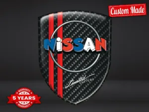 Nissan Autocollants Customisables Style Minimal Haute Qualité